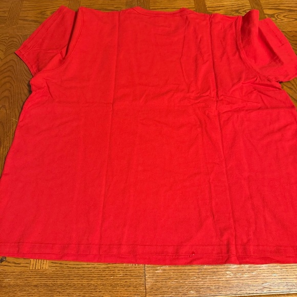 NEW Big Bud Press Burly Tee in Red Sz 1XL Relaxed Boxy Fit Unisex Heavy Cotton - Picture 7 of 12